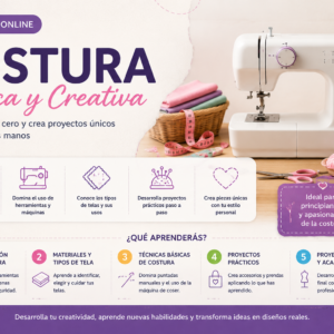 Curso de Costura Básica y Creativa
